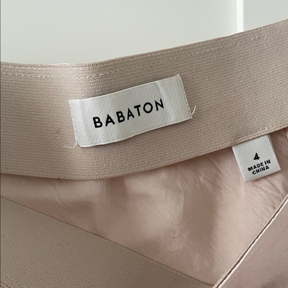 Babaton Blush Satin Skirt - Picture 6 of 9